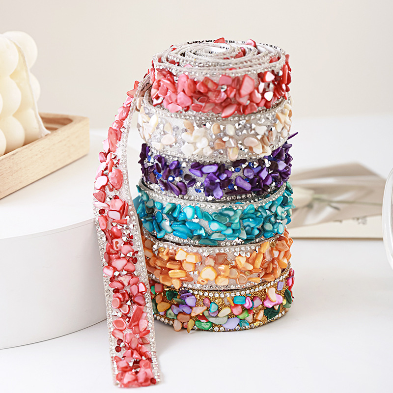 Embellishment Glue Craft - 90cm 2cm Kristal Strass Zelfklevende Strip