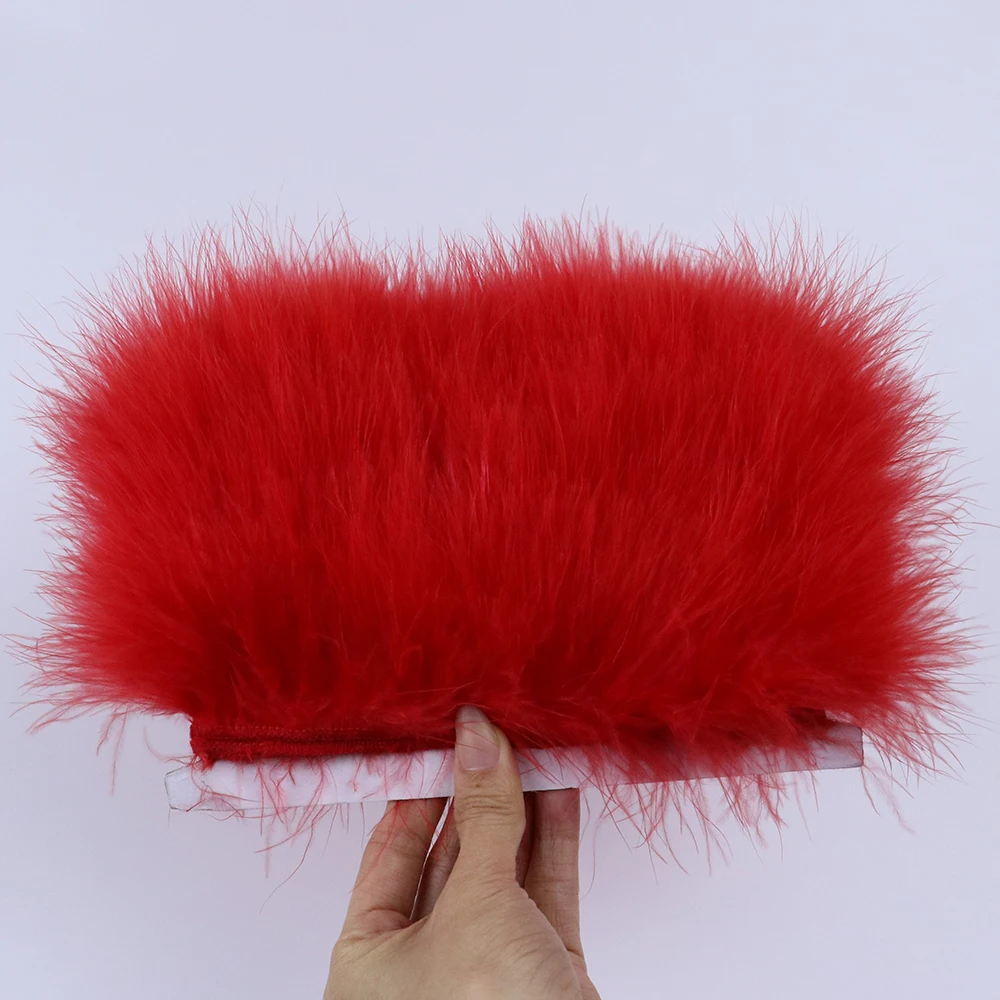 Feather Trim Marabou - 1Meter Zachte Kalkoenveren Trim Pluizige Marabou