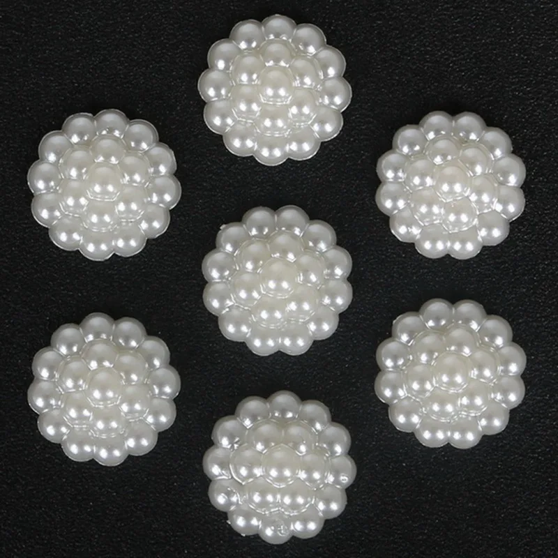 Embellishment Glue Craft - 80 stks/partij Plaksteen Parel Kerst Craft