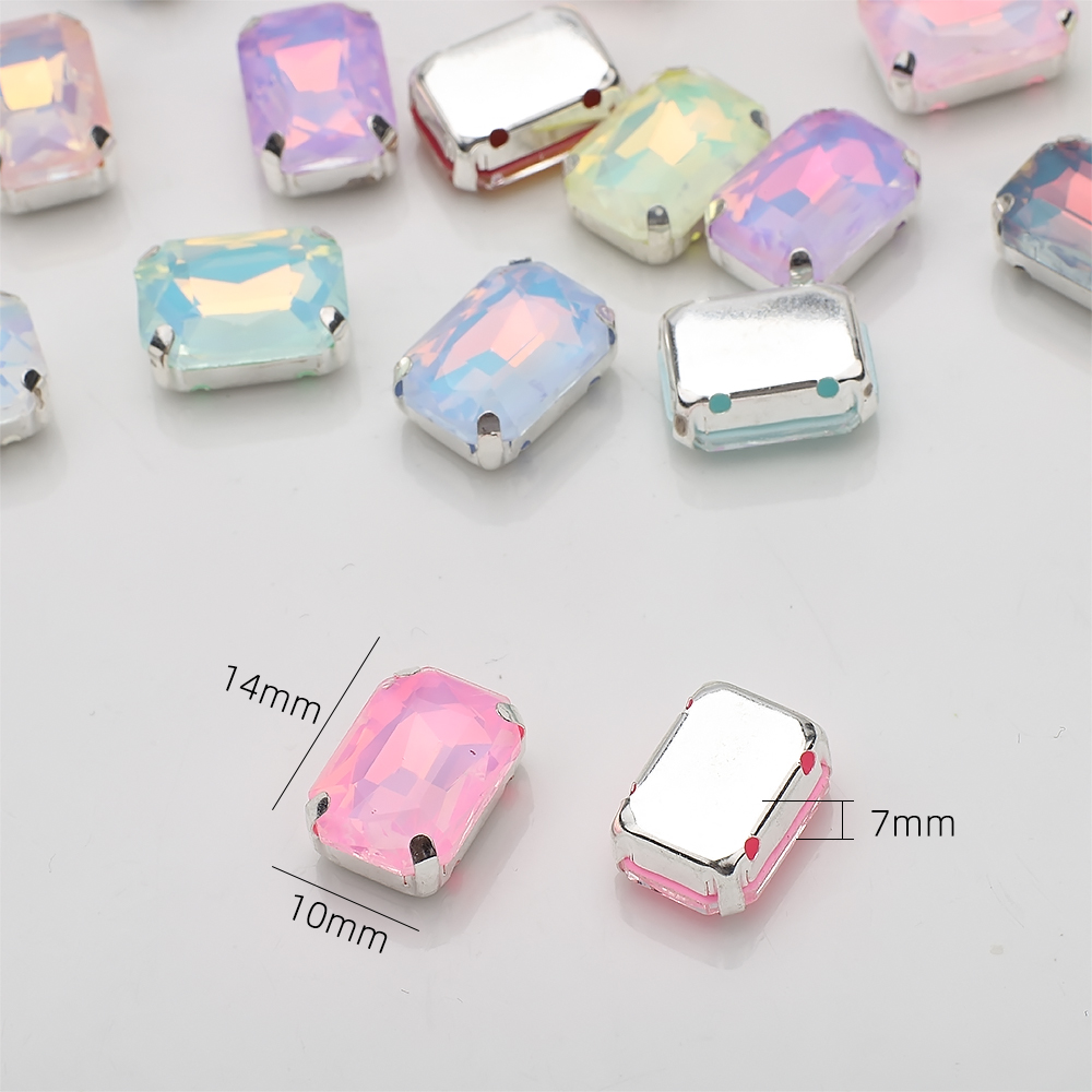 10 stuks 10x14mm naai op stras - Sew On Rhinestone recensie en prijs