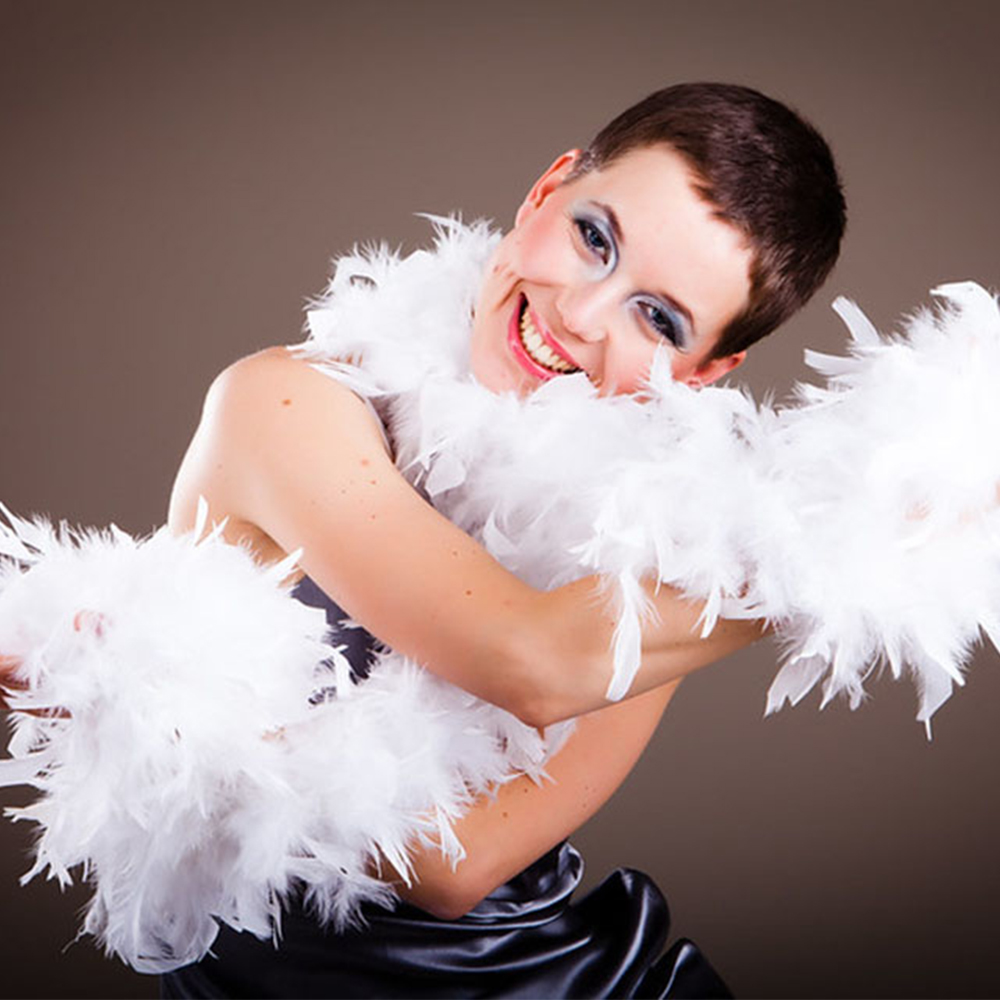 2 yards pluizige witte veren b - Feather Trim Marabou recensie en prijs