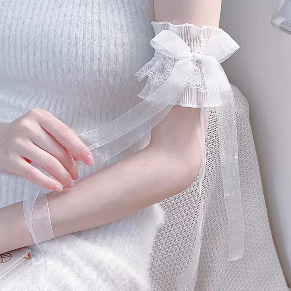 Mode Kant Lolita Armmanchetten - Elastic Lace Trim recensie en prijs