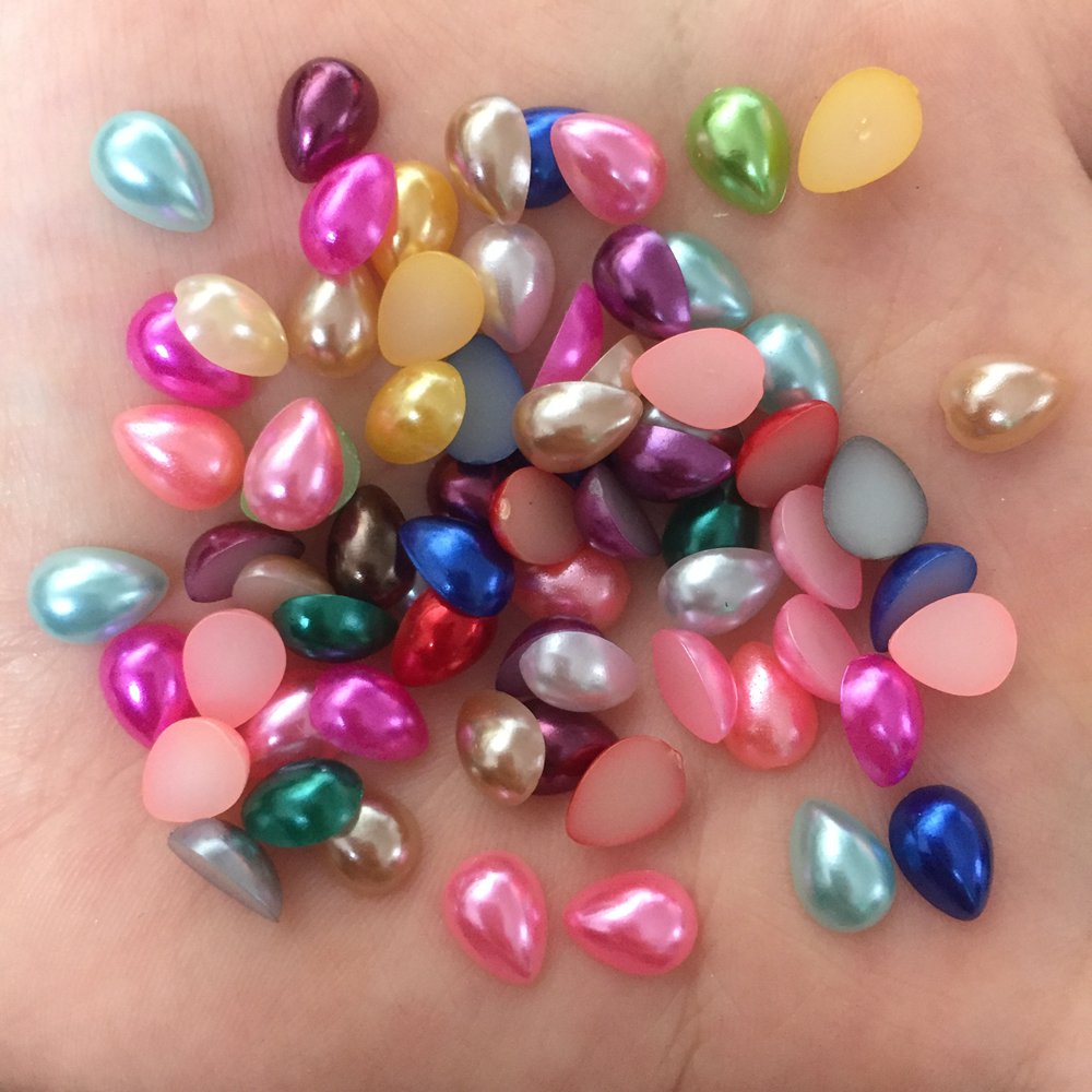 200Pcs Resin Leuke Drop Pearl  - Embellishment Glue Craft recensie en prijs