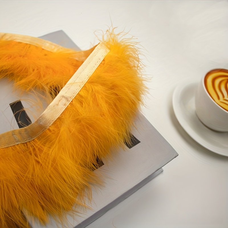 Pluizige kalkoenveren trim fra - Feather Trim Marabou recensie en prijs