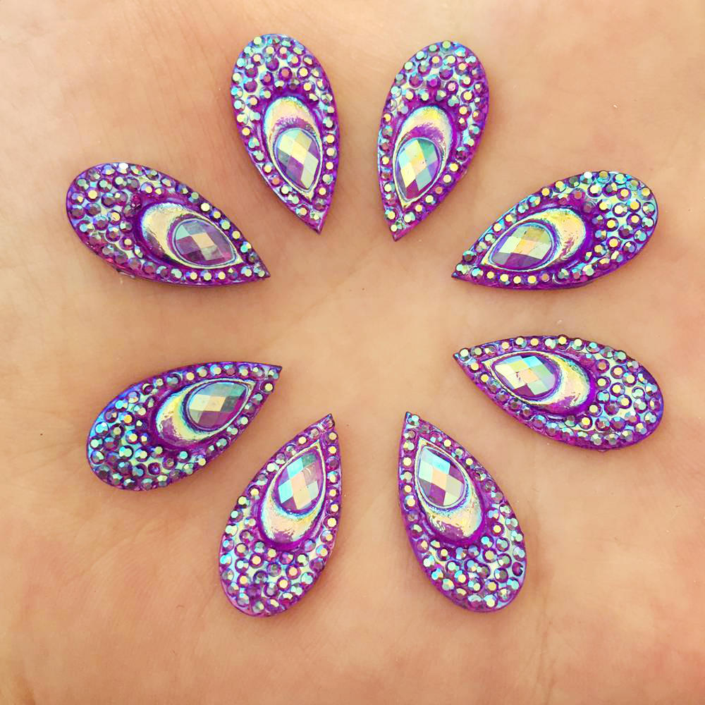 40PCS Hars 10*20mm Teardrop Pa - Embellishment Glue Craft recensie en prijs