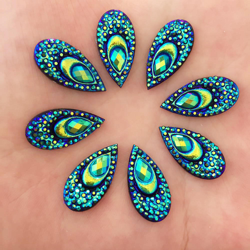 40PCS Hars 10*20mm Teardrop Pa - Embellishment Glue Craft recensie en prijs