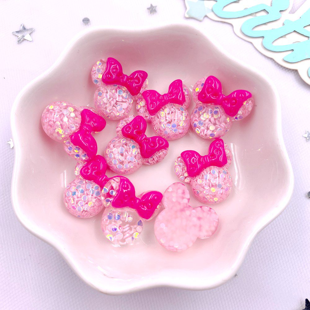 20 STKS Kleurrijke Hars Mini C - Embellishment Glue Craft recensie en prijs
