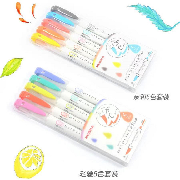 Zebra Mildliner Highlighters P - Zebra Pen Mildliner recensie en prijs