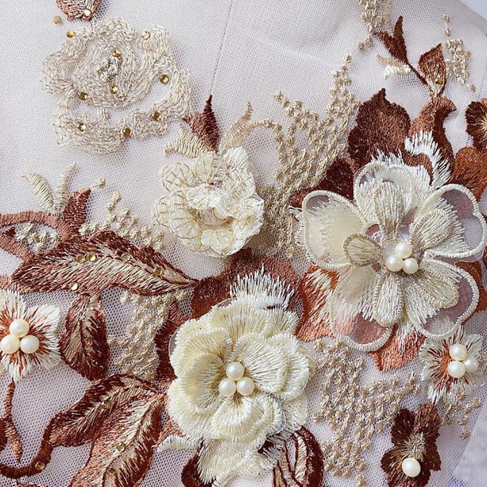Mode elegante kleurrijke paill - Applique Patch Flower recensie en prijs