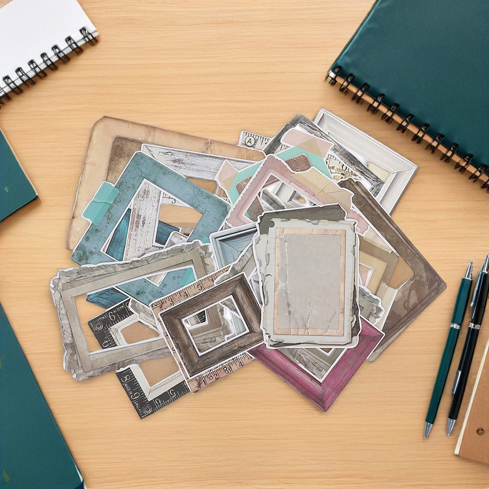 35-delige set fotolijststicker - Embellishments For Scrapbooking recensie en prijs