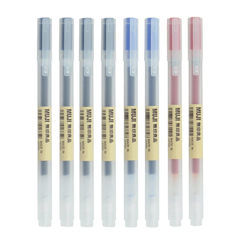 6/8 stks/set Kawaii MUJIs Gel  - Muji Stationery Gel Pen recensie en prijs