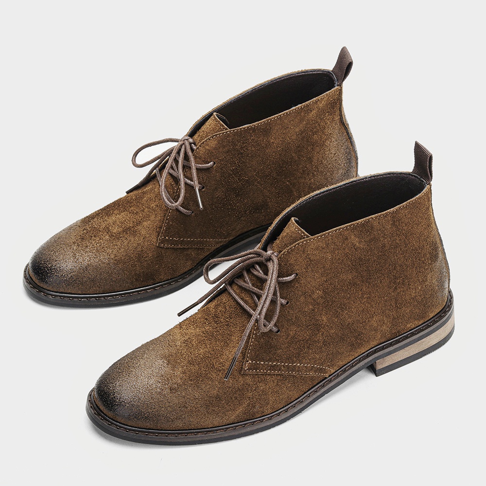 Leren laarzen Retro Comfortabe - Guipure Lace Panel recensie en prijs