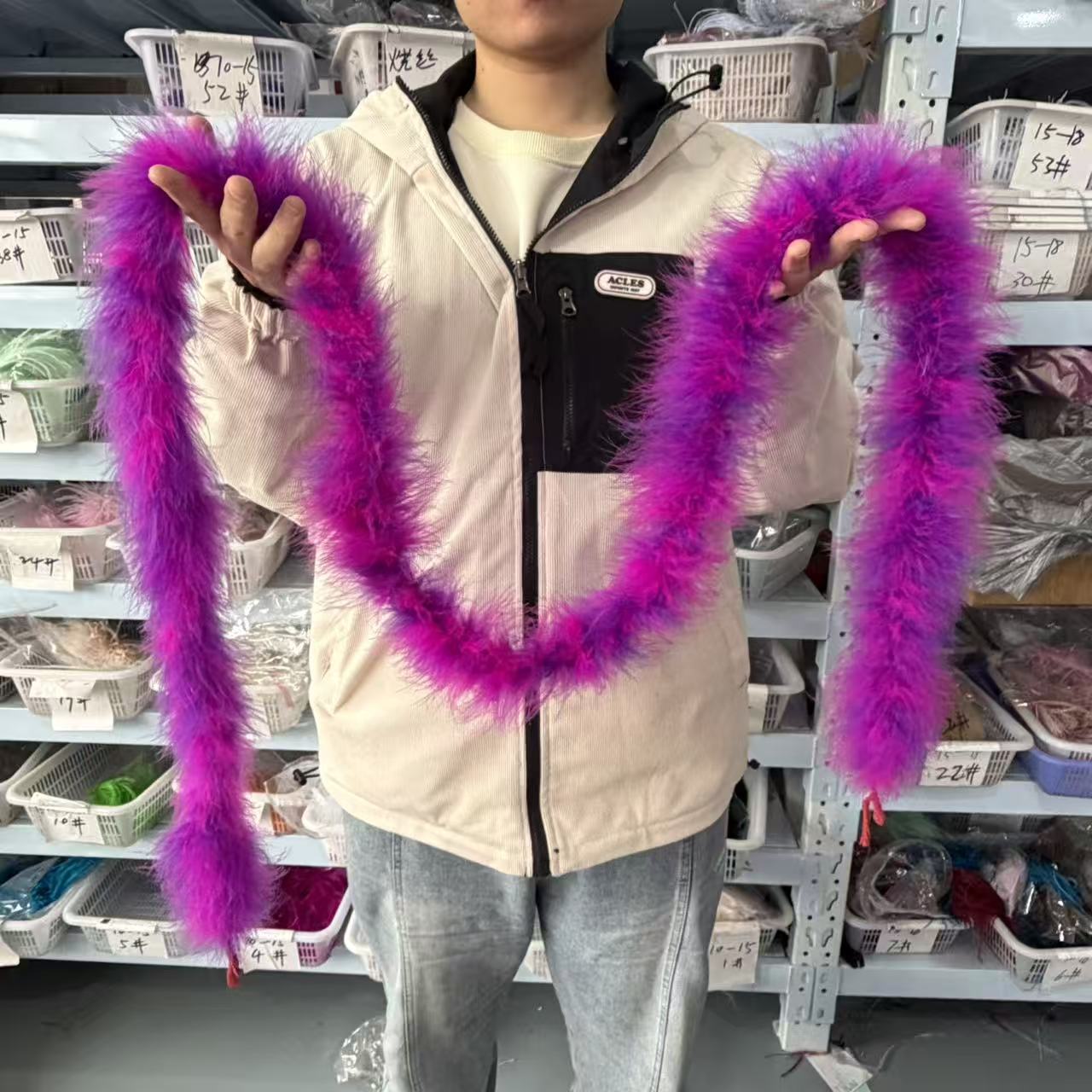 Veelkleurige 2 meter Marabou F - Feather Trim Marabou recensie en prijs