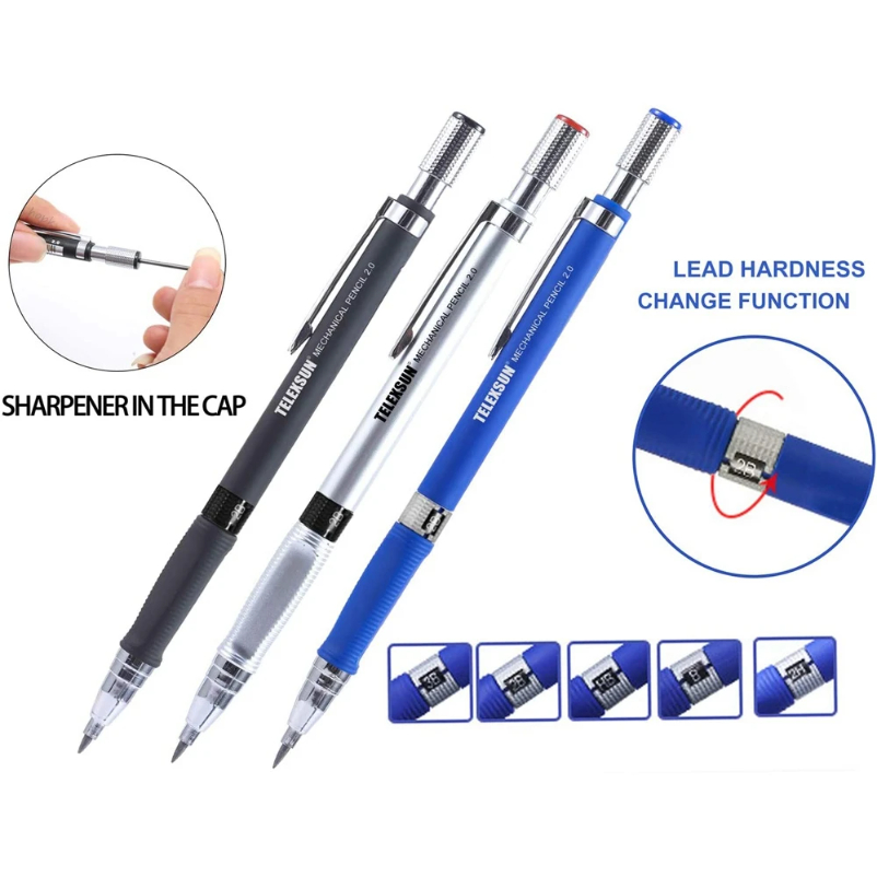 Mechanische potloden set 2,0 m - Staedtler Pencil Lumocolor recensie en prijs