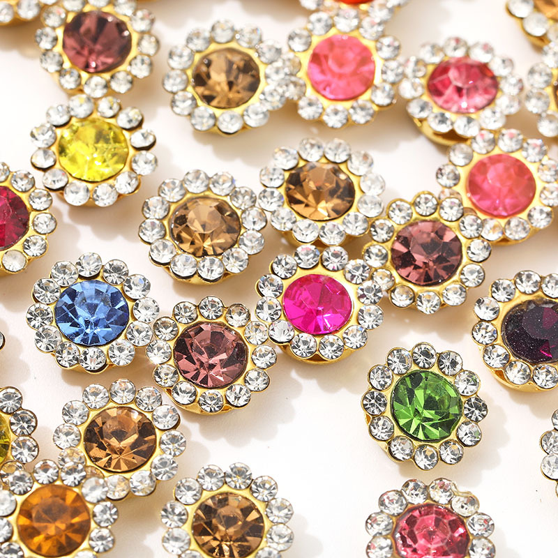 1000 stuks 10mm zonnebloemklau - Sew On Rhinestone recensie en prijs