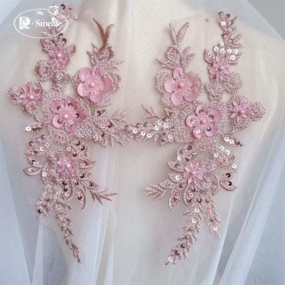 2 STKS/1 Paar Nieuwe 12 Kleure - Applique Patch Flower recensie en prijs