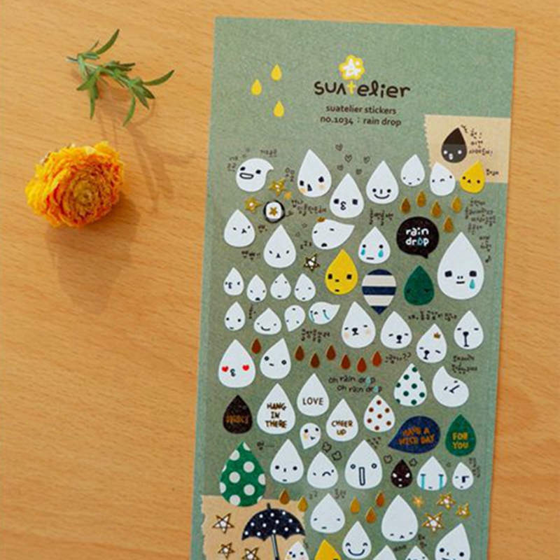 Korea Suatelier Rain Drop Stic - Embellishments For Scrapbooking recensie en prijs