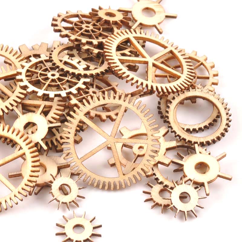20-40Mm 36Pcs Unfinished Hout  - Embellishments For Scrapbooking recensie en prijs