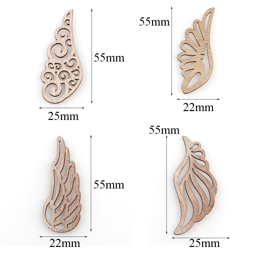 40 Stks/zak 4 Stijlen Diy Ange - Embellishments For Scrapbooking recensie en prijs